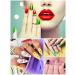 5 Pieces Nail Art Liner Brush & Dotting Pen Set - Ebanku Acrylic Nail Art Tools for Perfect Nail Design - Buy Online on SooperMarket.com