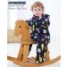 Lobmouse Baby Winter Snowsuit Jumpsuit | Hooded Romper for Boys & Girls | Thick & Warm Infant Coat Outfit | Dark Blue Animals | 18-24 Months - Buy Online on SooperMarket.com