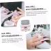 WOFASHPURET Box grinding head storage box nail display stand nails drill bits nail polishing head holder nail drill grinding bit holder practical drill bit organizer manicure tool holder large 7.5x7.5cm As Shown - Buy Online on SooperMarket.com