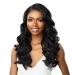 Sensationnel BUTTA lace wig - extra wide lace front parting space with preplucked natural illusion hairline lace wig Human hair Blend mixed - LOOSE DEEP 24 (1B)