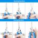 BASUNE Fishing Pliers + Hook Remover & Line Cutter Set with Nylon Sheath - Curved Nose, Fishing Tackle Tool for Easy Hook Removal - Blue - Buy Online on SooperMarket.com