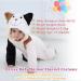 Doladola Unisex Baby Onesie | Animal Cartoon Cat Jumpsuit | Toddler's Hooded Romper | Beige Cat | 3-6 Months - Buy Online on SooperMarket.com