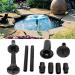 Herklotzn 9Pcs Small Fountain Nozzle Kit Water Fountain Nozzle Heads for Pond Fountain Submersible Pump Pool - Buy Online on SooperMarket.com