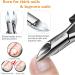 RIMEI Professional Toenail Clippers - Thick & Ingrown Nail Cutters for Men & Seniors | Podiatrist Recommended Stainless Steel Pedicure Tool - Buy Online on SooperMarket.com