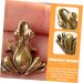Alipis 1pc Figures Vivid Desktop Delicate Adornment Keychain Frog-designed Tabletop Vintage Pet Tea - Buy Online on SooperMarket.com