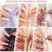 Lavender Violets Gel Nail Polish 21 Pcs New Year Gift Set Nude Grey Orange Red Glitter Valentine's Day UV LED Varnish Soak Off Shellac Nail Polish Base Glossy n Matte Top Coat Sliver Gold Manicure 987 Birthday Gift-987 - Buy Online on SooperMarket.com