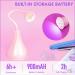 Krofaue UV LED Nail Lamp - Rotatable Quick Dry Nail Light for Gel Nails - Hands Free Mini Nail Dryer in Pink Tulips - Buy Online on SooperMarket.com