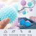 3 PCS Tumble Dryer Balls Reusable Energy Saving & Non-Melt Dryer Balls Washing Ball Laundry Balls for Washing Machine for Speeding Drying and Reducing Creases(3 Colors) - Buy Online on SooperMarket.com