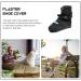 Black Winter Plantar Fasciitis Socks - Healeved All-Wrapped Foot Rain Protector for Leg Injuries & Post-Surgery Recovery - Buy Online on SooperMarket.com