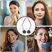 Dimple Trainer | Dimple Makers | Face Muscle Trainer | Stainless Steel Rustproof Smile Exercisers | Women Men Smile Correctors | Facial Beauty Training Tool For Working Reading (Black) - Buy Online on SooperMarket.com
