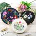 Caydo 6-Piece Embroidery Fabric Set with Water-Soluble Pens - 11.8x11.8 Inch for Projects & Decoration - Buy Online on SooperMarket.com