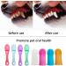 8pcs Pet Toothbrush Finger Dog Toothbrush Pet Two Finger Toothbrush Finger Brush for Dog Teeth Small Dog Toothbrush Silicone Wrap Two Finger Cat Toothbrush - Buy Online on SooperMarket.com