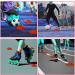 10pcs Pro Disc Cones with Carry Bag - Agility Training Cones for Soccer, Football, Basketball & More | Blue&Red Thickened Version 24g - Buy Online on SooperMarket.com