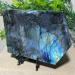 Natural Crystal Rough Natural Sphere Blue Light Labradorite Slab Stone Natural Slice Crystal Yellow Feng Shui Minerals Ornaments Home Decoration 1pc 320-350g - Buy Online on SooperMarket.com
