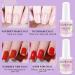 SAVILAND 15PCS No Wipe Gel Base and Top Coat Set - 15ml*2 | Shiny Soak Off Clear Gel Polish | Nail Salon Quality | Ideal Gift - Buy Online on SooperMarket.com