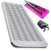 ANGENIL Professional Silicone Heat Resistant Mat Pouch for Hair Straightener  Curling Iron and Flat Iron  Portable Travel Mat and Cover for Hair Styling Tools  Grey