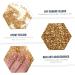 Healeved 1 Glass Chip Resin Colored Rhinestones 3d Nail Charms Rhinestone for Nails Bulk Crafts Nail Accessories Glass Charms Filling in Bulk Colored Bulk Filler Irregular 0.5X0.3cm Golden - Buy Online on SooperMarket.com
