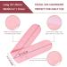 Whaline Spa Facial Headband Make Up Wrap Head Terry Cloth Headband Adjustable Towel Band for Face Washing Shower Facial Cover 3 Pieces (White Pink Rose Red) - Buy Online on SooperMarket.com