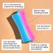 Tangle Teezer | Pet Teezer | De-Shedding and Dog Grooming Brush | Dry Brush or Dog Bath Brush | Blue & Pink Blue & Pink 1 Count (Pack of 1) - Buy Online on SooperMarket.com