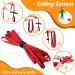 Pettom Drag Line for Dogs - 6m/10m/15m Robust Dog Leash with Padded Handle | Durable Nylon Training Line | Perfect for Cross-Country Practice - Buy Online on SooperMarket.com