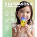 Kids Electric Toothbrush with 5 Cleaning Modes | Rechargeable U-Shaped Toothbrush for Ages 7-15 - Buy Online on SooperMarket.com