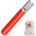 FLAMIA & JABZ stripping knife for dogs right-handed stainless steel with plastic handle (fine)