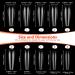 Clear Long Coffin False Nail Tips BOLASEN 500Pcs Full Cover Ballerina False Nails and Glue Fake Nails Artificial Fingernails Tip Clear Acrylic Nail Tips for Nail Salon & Home DIY 10 Sizes 500 Count (Pack of 1) - Buy Online on SooperMarket.com