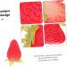 ABOOFAN 20 Pcs Simulated Strawberry Model Home Decor Fruit Artificial Strawberry Model Strawberry Ornament Simulation Strawberry Avocado Faux Strawberries Ornaments Fake Strawberries Pvc As Shownx2pcs 3.80X2.50X1.50CMx2pcs - Buy Online on SooperMarket.com