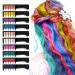 10 Colors Washable Hair Chalk Comb, Professional Crayons Hair Color Dyeing Tool for Party Cosplay, DIY Children's Day, Halloween Birthday Christmas Gifts (Girls Age 5 6 7 8 9 10 11)