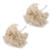 NOLITOY 2pcs Bath Sponge Loofah Strainer Body Wash Sponge Bath Balls for Women Relaxing Foam Bath Ball Filter Bath for Shower Bubble Maker Track Clean Miss Ramie Fiber