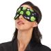 Haskirky Light Blocking Eye Mask - Breathable & Adjustable - For Adults - Ideal for Travel, Yoga, Meditation - Cute Green Frogs Design - Buy Online on SooperMarket.com