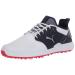 PUMA GOLF Men's Ignite Pwradapt Caged Golf Shoe 10.5 Puma White-puma Silver-peacoat