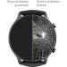 kwmobile Huami Amazfit GTR 2 / 2e Cover (Set of 2) - Tempered Glass & Plastic Frame, Black - Buy Online on SooperMarket.com
