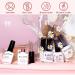 RARJSM Cat Eye Gel Nail Polish Set with Magnet Stick 9D Galaxy Velvet Silver Glitter Nude Purple Pink Red Champagne Gold Brown 6 Colors Ice Jelly Gel Polish UV LED Curing Requires Soak Off Home Salon Nude Cat Eye Set - Buy Online on SooperMarket.com