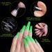 480 Pcs Straight Square Nail Tips | Clear Half Cover C Curve Acrylic & Gel Extension Set - Buy Online on SooperMarket.com