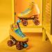 Riedell Crew Outdoor Quad Roller Skate - Turmeric, Size 8 - Buy Online on SooperMarket.com