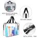 Sibba Clear Tote Bag | Large Transparent Makeup Storage Bag | Waterproof Cosmetic Organizer Handbag | Travel Accessory | Clear Fashion - Buy Online on SooperMarket.com