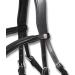 WALDHAUSEN X-Line Hackamore Bridle - Black Stainless Steel for Thoroughbred & Cob | Premium Equestrian Gear - Buy Online on SooperMarket.com