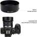 Canon RF 50mm F1.8 STM Lens Hood for EOS R6 R5 RP R Camera - Reversible Lens Shade ES-65B Replacement | Compatible with 43mm Filters and Lens Cap - Buy Online on SooperMarket.com