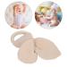 Soft Baby Teething Wooden Ring | Handgrip Training Teether Toys for Babies - Khaki | International Shipping Available - Buy Online on SooperMarket.com