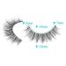 5D Wispy Natural Short Mink Eyelashes Pack - Clear Band (12mm) - Buy Online on SooperMarket.com
