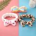 3 Pieces Microfiber Bowtie Headbands Bowknot Elastic Hair Band Adjustable Makeup Headbands Wash Spa Yoga Sports Shower Facial Hair Band for Girls Women (Classic Patterns) - Buy Online on SooperMarket.com