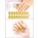Kalolary Gel Nail Polish Strips Nail Gel Art Sticker Waterproof Full Nail Wraps Decal Sets with Nail File and Stick for Women Girls Nail Art Decor (UV/LED Lamp Required) (Shiny Yellow) - Buy Online on SooperMarket.com