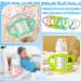 4-Pack Dr. Brown Narrow Baby Bottle Handles - Easy Grip Silicone Holder for Self Feeding - BPA-Free - Buy Online on SooperMarket.com
