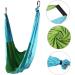 Cocoarm Anti-Heavy Aerial Yoga Hammock Fitness Swing with Straps Handles & Instructions | Sky Blue & Fruit Green - Buy Online on SooperMarket.com