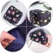 PLAFOPE 4pcs Sanitary Napkin Storage Bag Set - Portable Wash Bags for Travel and Purse - Zippered Canvas Mini Storage Bags - Buy Online on SooperMarket.com