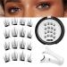 Magnetic Eyelashes without Eyeliner Reusable Magnetic Lashes No Glue 3d False Eyelashes Kit Magnetic Eyelashes Natural Look Magnetic Eyelashes with Applicator No Glue or Liner Needed(Natural)