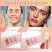 Natural Matte Cream Blush Stick for Cheeks, Eyes, and Lips - Long-Lasting Moisturizing Formula | 3 Shades (Happy, Hope, Love) - Buy Online on SooperMarket.com