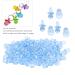 200 Pieces Blue Acrylic Pacifier Accessories - Mini Baptism & Baby Birthday Decorations | Perfect Gift Item - Buy Online on SooperMarket.com