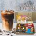 Iced Coffee Gift Set - 8x Kenco Iced Latte Sachets Coffee Topper Coffee Syrup Border Coffee Biscuits - Gift for Coffee Lover Coffee Gifts for Men Get Well Soon Gift Coffee Hampers for Women Salted Caramel 19 Piece Set - Buy Online on SooperMarket.com